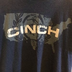 Cinch Brand Men’s Navy Large T-Shirt